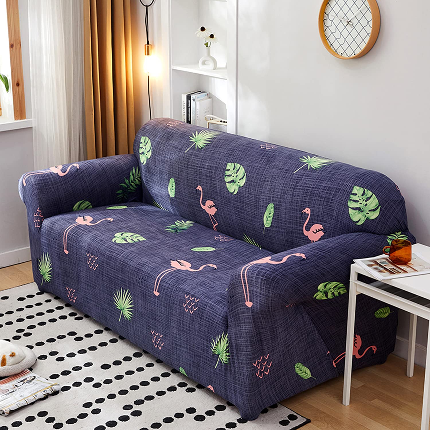 Purple Flamingo Sofa Slipcovers
